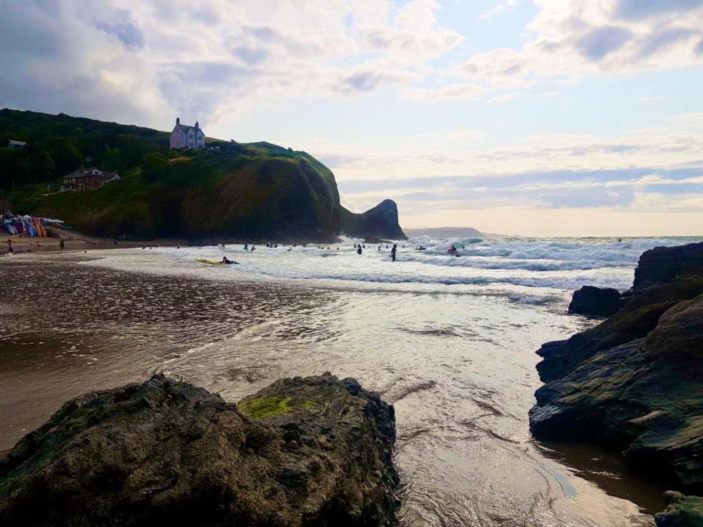 Vila Wild Coastal Retreat At Troed Y Rhiw Aberporth, West Wales Exteriér fotografie