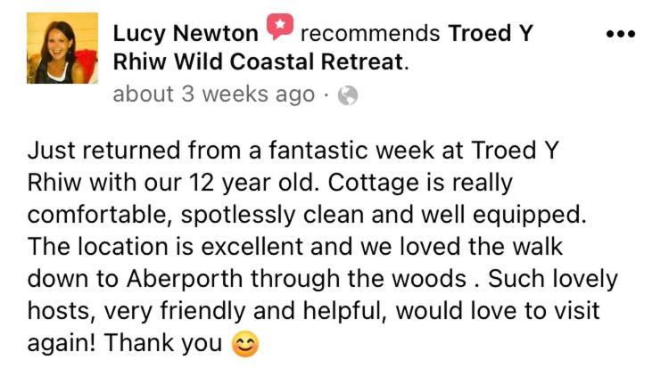 Vila Wild Coastal Retreat At Troed Y Rhiw Aberporth, West Wales Exteriér fotografie